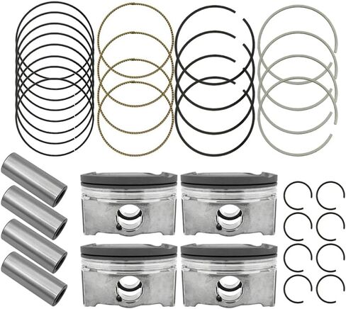 مجموعة حلقات Pistons & Piston ، مكابس بديلة متوافقة مع Toyota Camry Rav4/مع Scion TC Lexus 2.4 2azfe ، 13011-0H031 13211-0H041-A0 13251-0H030-B0 13211-28112-A0 976132115 in Saudi Arabia