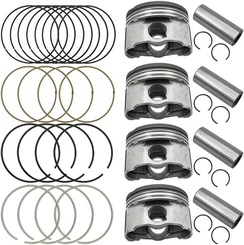 مجموعة حلقات Pistons & Piston ، مكابس بديلة متوافقة مع Toyota Camry Rav4/مع Scion TC Lexus 2.4 2azfe ، 13011-0H031 13211-0H041-A0 13251-0H030-B0 13211-28112-A0 976132115 in Saudi Arabia