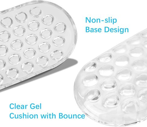 MOSISO Gel Wrist Rest Support for Mouse Pad&Keyboard Set, Ergonomic Massage Keyboard&Mouse Pad Set, Non-Slip Base Pain Relief&Soft Cooling Gel Computer Easy Typing Pad for Home/Office, Black in Saudi Arabia