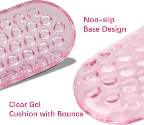MOSISO Gel Wrist Rest Support for Mouse Pad&Keyboard Set, Ergonomic Massage Keyboard&Mouse Pad Set, Non-Slip Base Pain Relief&Soft Cooling Gel Computer Easy Typing Pad for Home/Office, Black in Saudi Arabia