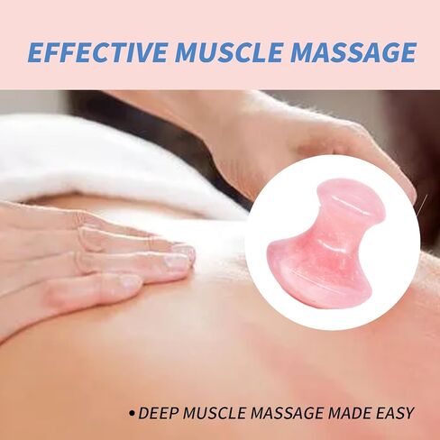 Mushroom Gua Sha Natural Rose Quartz Aventurine Gua Sha Mushroom Face Massager Stone for Eye Neck Beauty Spa Relaxing Massage Stone Facial Massage Spa Relaxing Meditation Guasha Scraping Massage Tool in Saudi Arabia