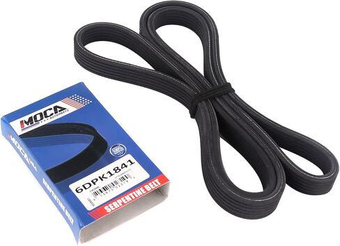 MOCA 6DPK1841 حزام EPDM Serpentine Fits لعام 1999-2009 VOLVO V40 V70 S60 S80 XC70 DOHC in Kuwait