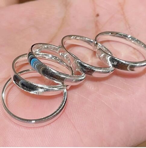 حلقة العين اللمفاوية لقطعة العين للنساء ، وعلاج العلاج اللمفاوي التيتانيوم يرن مجرى الدم والغدد الليمفاوية هدايا الأزياء المجوهرات in Kuwait