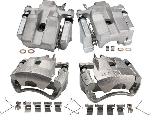 TRQ Brake Caliper Set Compatible with 2007-2012 Lexus ES350 2007-2011 Toyota Camry in Saudi Arabia