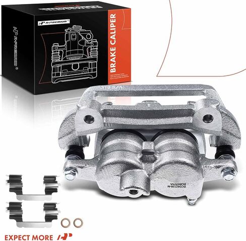 مجموعة الفرجار الفرامل قرص A -premium مع قوس متوافق مع نماذج Land Rover Select - Range Rover ، HSE ، 2006-2009 ، V8 4.4L - جانب الراكب الأمامي الأيمن in Saudi Arabia