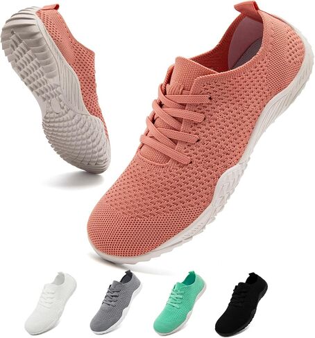 WCIDFY Barefoot Shoes Women Zero Drop Walking Shoes Minimalist Sneakers | Breathable, Lightweight Thin Flexible Rubber Sole, Easy On/Off, Natural Movement, Strengthens Foot Muscles in Saudi Arabia