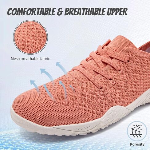WCIDFY Barefoot Shoes Women Zero Drop Walking Shoes Minimalist Sneakers | Breathable, Lightweight Thin Flexible Rubber Sole, Easy On/Off, Natural Movement, Strengthens Foot Muscles in Saudi Arabia