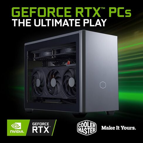 Cooler Master NR2 Pro Mini ITX - Intel Ultra 7 265F 2.4GHz (5.3 GHz Turbo) | GIGABYTE RTX 5070 TI 16GB و B860I AORUS PRO ICE | 32GB DDR5 6000MHz | 2TB Gen4 M.2 | wifi | ويندوز 11 | 280mm AIO Gaming PC in Kuwait