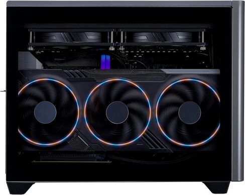 Cooler Master NR2 Pro Mini ITX - Intel Ultra 7 265F 2.4GHz (5.3 GHz Turbo) | GIGABYTE RTX 5070 TI 16GB و B860I AORUS PRO ICE | 32GB DDR5 6000MHz | 2TB Gen4 M.2 | wifi | ويندوز 11 | 280mm AIO Gaming PC in Kuwait