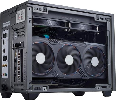 Cooler Master NR2 Pro Mini ITX - Intel Ultra 7 265F 2.4GHz (5.3 GHz Turbo) | GIGABYTE RTX 5070 TI 16GB و B860I AORUS PRO ICE | 32GB DDR5 6000MHz | 2TB Gen4 M.2 | wifi | ويندوز 11 | 280mm AIO Gaming PC in Kuwait