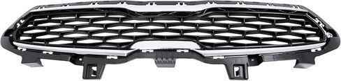 Hecasa Front Upper Pumper Grille متوافقة مع استبدال Kia Forte 2019-2021 لـ 86350m7010 KI1200205 in Kuwait