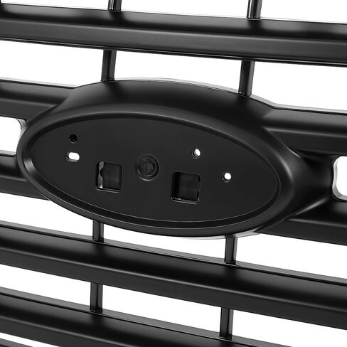 KUAFU Front Bumper Grille Compatible with 2015-2017 Ford F-150 Replacement for FO1200582 FL3Z8200EA Grill Chrome Silvery in Saudi Arabia