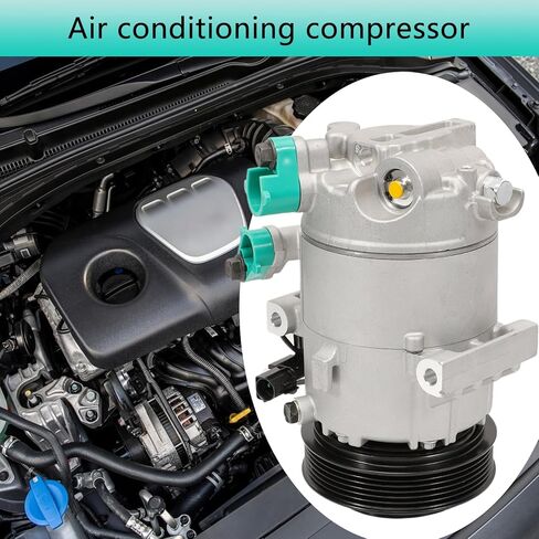 مكيف الهواء ضاغط AC مع القابض من أجل Forte 2014-2018 1.8L 2.0L ، Forte 2017-2018 2.0L ، Forte Koup 2014-2017 2.0L ، FORTE5 2014-2018 2.0L & ELANTRA GT 2013-2017 in Saudi Arabia