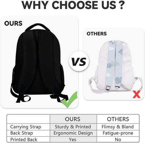 Backpacks for School, 17 Inch Aesthetic Gymnastic Backpack for Girls, Black Lightweight Bookbag for Kids in Kuwait