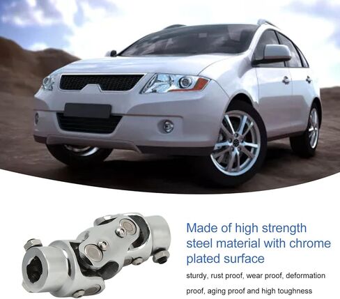 عمود توجيه مزدوج Universal u مفصل ، 3/4 DD x 3/4 DD طول عمود توجيه Universal chaft joint double stering u doint up in Kuwait