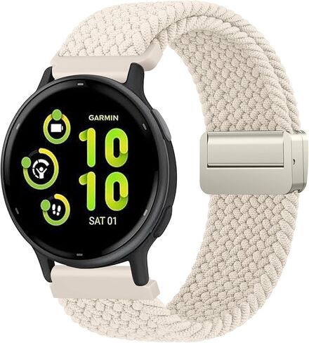نطاقات Meliya لـ Galaxy Watch 7/6/5/4/FE/FE 40 مم 44 مم ، ل Samsung Galaxy Watch 5 Pro Band 45mm ، لـ Galaxy 6/4 Classic Bands 47mm 43mm 46mm 42mm Women Men Men Braided Magnetic Buck Strap in Saudi Arabia