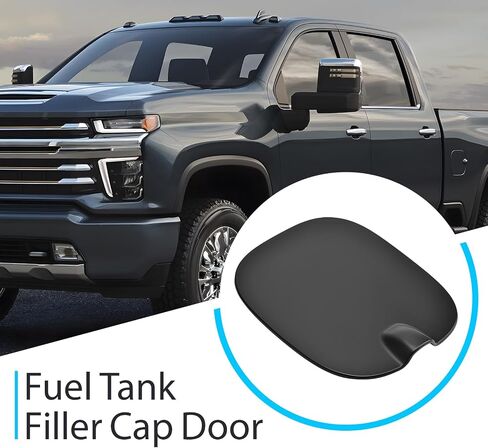 84736200 Fuel Tank Filler Cap Door متوافق مع Chevy Silverado 2500 3500 HD و GMC Sierra 2500 3500 HD 2019-2025 استبدال 84673151 84749791 ، فقط لسلسلة HD و 8 قدم المريخ مسبقًا in Saudi Arabia