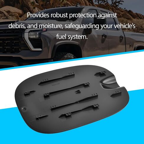 84736200 Fuel Tank Filler Cap Door متوافق مع Chevy Silverado 2500 3500 HD و GMC Sierra 2500 3500 HD 2019-2025 استبدال 84673151 84749791 ، فقط لسلسلة HD و 8 قدم المريخ مسبقًا in Saudi Arabia