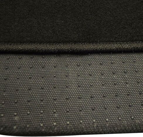 حصيرة الأرضية متوافقة مع 1997-2004 Chevy Corvette ، C5 Logo Factory Fitment Nylon Black 2PC Car Car Carpets Carpets Liner by Ikon Motorsports ، 1998 1999 2000 2001 2002 2003 in Saudi Arabia