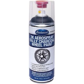 Eastwood 2K المحفز Aerospray طويل الأمد الفحم الرمادي رالي عجلة يوريتان الطلاء 11.9 أوقية in Saudi Arabia