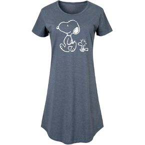 HYBRID APPAREL - Peanuts - I'll Follow You - Snoopy & Woodstock - Women's Any Way Dress in Kuwait