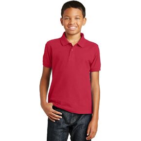 Port Authority Youth Core Classic Pique Polo in Saudi Arabia