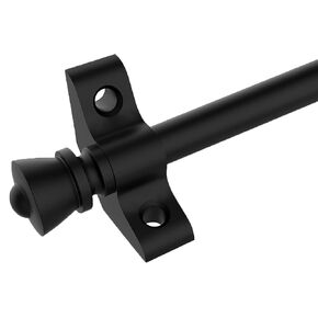 Stair rods for Carpets up to 28/32/36 inches Width Stair Carpet Runner Rod Set with Tower Finial and Brackets to Secure Stair Carpet (Black,5 Pack,28 inches) in Saudi Arabia