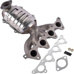 استبدال المحول الحفاز المنوع Geluoxi لـ Kia Rio Hyundai 4 Cyl 1.6L 2006-2011 641529 757518 in Kuwait