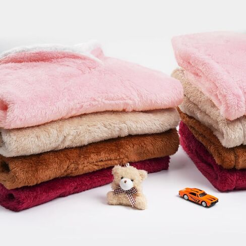 Flygo Girls Fuzzy Pants Set Fleece Outfits Winter Flannel Loose Fluffy Pullover Sweatshirt Top Pants Sweatsuit 5-14Y in Kuwait