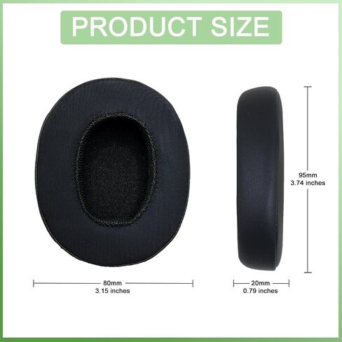 أسماء الأذن بديلة استبدال Hopopower لـ Skullcandy Crusher Wireless/EVO/ANC HESH 3/EVO/ANC ، وسائد سماعات سماعات الرأس ، وسائد سماعات الرأس ، وغطاء كؤوس الأذن ، غلاف سماعات الرأس Skullcandy (KHAKI) in Kuwait