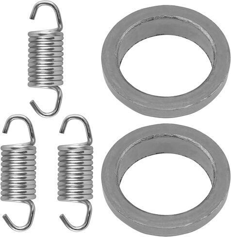 Caltric Muffler Gasket & Spring Kit Compatible with Arctic Cat 300 2X4 4X4 1998-2005 in Saudi Arabia