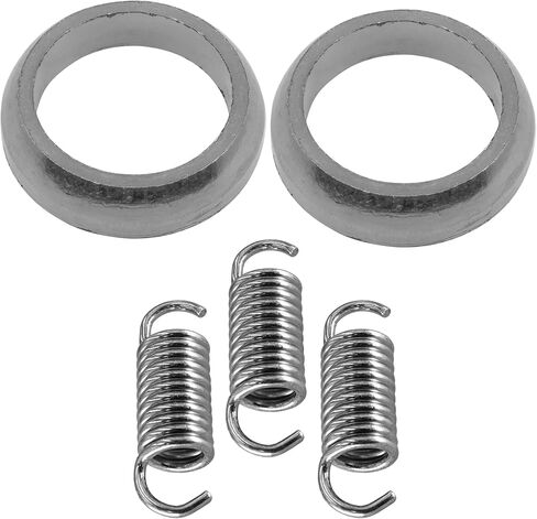 Caltric Muffler Gasket & Spring Kit Compatible with Arctic Cat 300 2X4 4X4 1998-2005 in Saudi Arabia