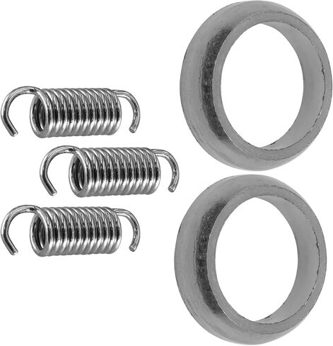 Caltric Muffler Gasket & Spring Kit Compatible with Arctic Cat 300 2X4 4X4 1998-2005 in Saudi Arabia