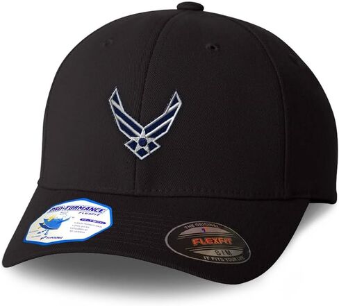 Custom Flexfit Cap للرجال والنساء المطرز Air Force Emblems Embroidery Flexfit Hats Caps Baseball Caps in Kuwait