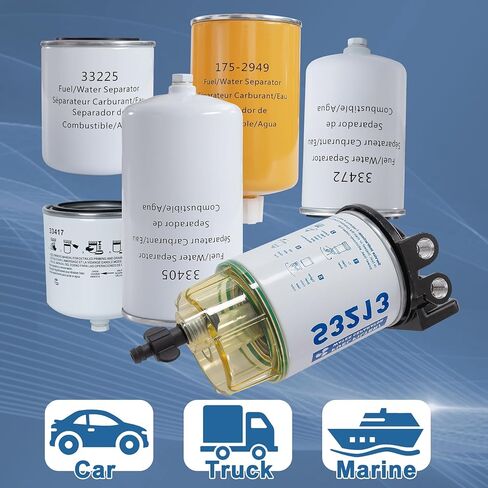 Sztjaye تدور على مرشح فاصل مياه الوقود 33417 FIT for Ford E-250 E-350 F-59 F-25 in Saudi Arabia