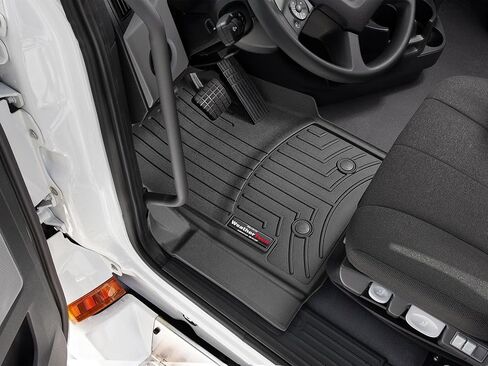 WeatherTech Custom Fit FloorLiners for Cascadia, 47X, 49X, 57X - 1st Row (4416301V), Black in Saudi Arabia