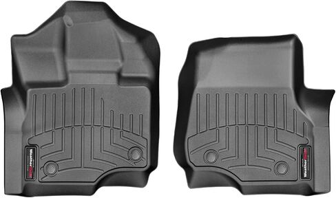 Weathertech مخصص FIRELLONers لفورد F-150 ، F-150 Lightning-الصف الأول (446971V) ، أسود in Kuwait