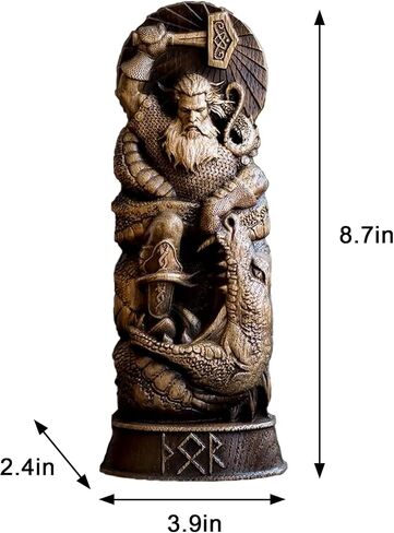 شراء تمثال ديكور الأساطير الإسكندنافية ، Odin ، Thor ، Loki ، Freyja ، Pantheon من الدول الاسكندنافية ، مذبح Nordic لـ Zeus Thor Tarriper Home Decor (Freya) in Saudi Arabia