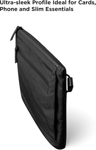 ALPAKA Zip Pouch Max V2 - Black Axoflux 210D Water-resistant Fabric, Front Zip Pocket, Weatherproof Zipper - Men Sling Bag fits iPad Mini, iPhone Pro Max, Passport Holder for Family Travel (Green) in Kuwait