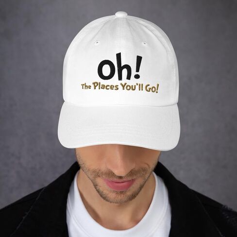 Oh The Places You'll Go Class of 2025 Classic Dad Hat - Officially Licensed in Kuwait
