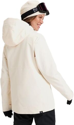 Roxy Women's Shelter Snowboard 10k Waterproof Insulated Ski Jacket, Pfas-Free, Hydrosmart Collar in Saudi Arabia