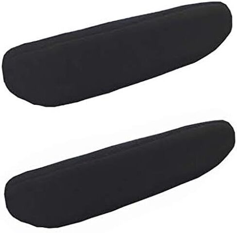 Made in USA Pair of Large Neoprene Armrest Covers Designed for Chrysler Pacifica Van Models 2017-2024 for Pull Down Armrest Black in Kuwait