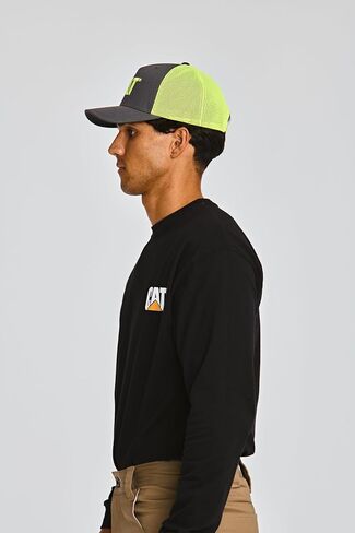 Caterpillar Men's Hi-Vis Mesh Cap in Kuwait