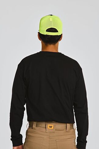 Caterpillar Men's Hi-Vis Mesh Cap in Kuwait