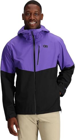 Outdoor Research Men’s Foray II Jacket – Waterproof & Windproof Hooded Rain Coat in Saudi Arabia