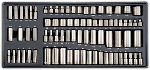 مجموعة أدوات ميكانيكا Craftsman Overdrive 284 قطعة ، مجموعة SAE/Metric القياسية ، مع علبة صلبة (CMMT99284) in Saudi Arabia