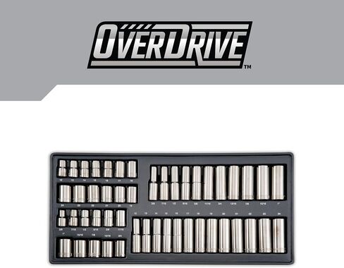 مجموعة أدوات ميكانيكا Craftsman Overdrive 284 قطعة ، مجموعة SAE/Metric القياسية ، مع علبة صلبة (CMMT99284) in Saudi Arabia