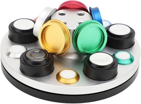 Fockety Oil Cup Stand ، 5 ثقوب مشاهدة Oiler Watch Watch Goil Gipipping Tool Watch مجموعة أزياء ، شاهد أطباق الزيت أداة إصلاح السوط الدائرية لمحترفي الصيانة والهواة in Saudi Arabia