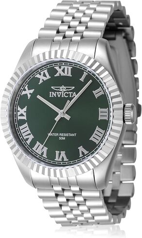 Invicta Men's 47398 Specialty Quartz 3 Hand Green Dial Watch in Saudi Arabia