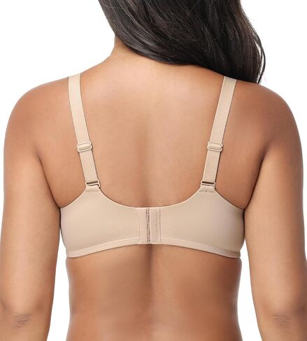 Women's Everyday Bra Underwire Lace Unpadded Push Up Bra Full Coverage for Plus Size Big Bust in Saudi Arabia